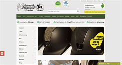 Desktop Screenshot of gymnastikogridesport.dk