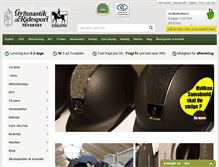 Tablet Screenshot of gymnastikogridesport.dk